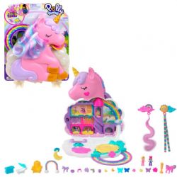 POLLY POCKET - SALON DE BEAUTÉ LICORNE ARC-EN-CIEL